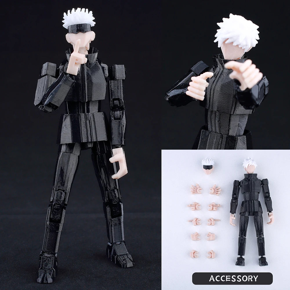 3d Printed Dummy13 Jujutsu Kaisen Ryomen Sukuna Action Figure Anime Model Toys Multi-Jointed Poseable Collectible Toy Gift