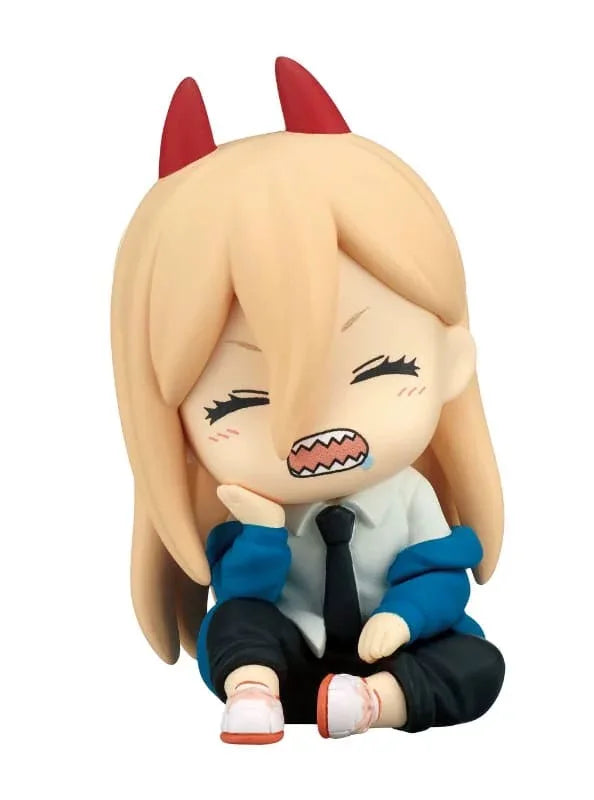 Anime Chainsaw Man Toy Shoulder-Back Sleeping Style Denji Hayakawa Aki Power Character Model Children Boy Girl Holiday Gift