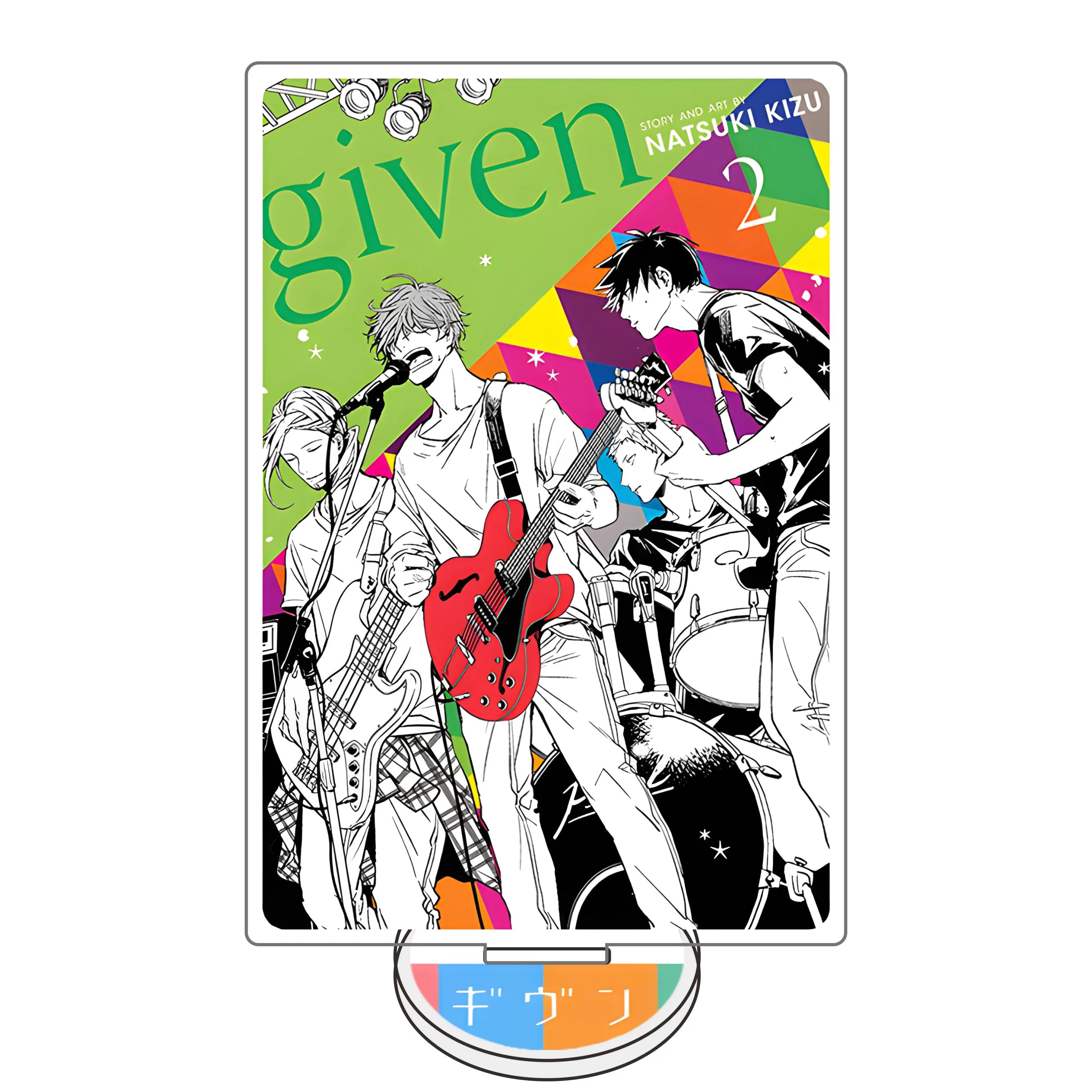 Given Satou Mafuyu Hot BL Anime 15CM Acrylic Stand Desk Decor Display Figure Cartoon Merch Gift for Friends Fan gift