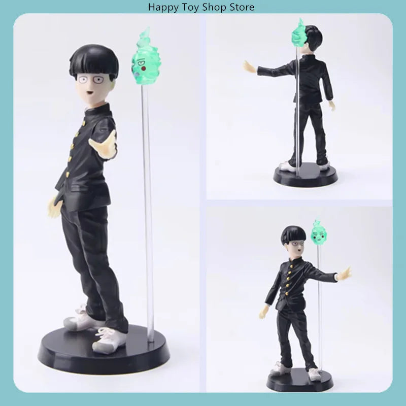 16cm Mob Psycho 100 Shigeo Kageyama 2 Heads Anime Figure Model Statue Fans Collection Desktop Decoration Ornament Toys Gifts
