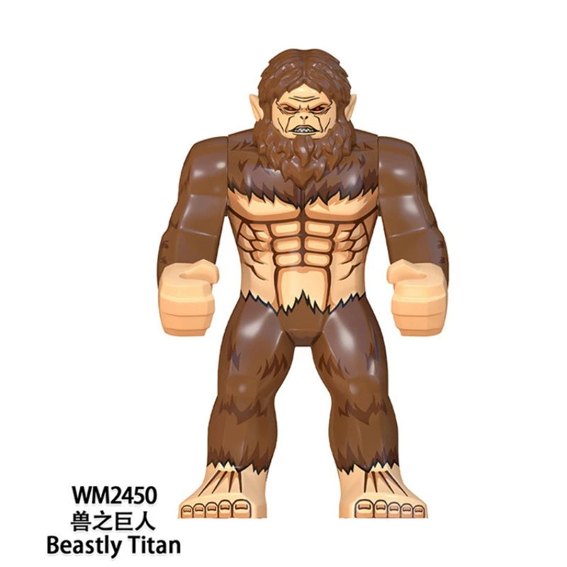 Attack on Titan Action Figure Toys for Boys Girls Eren Jaeger Model Ornament Mikasa Levi Ackerman Desktop Decor Birthdays Gifts