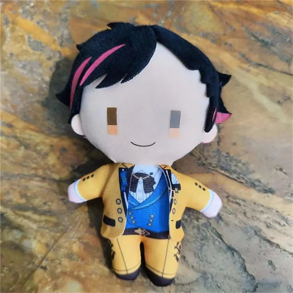 15cm Anime Game Ensemble Stars Tenshouin Eichi kagehira mika Hibiki Wataru Sakuma Rei Plush Toys Doll Figure Cartoon Kids Gift