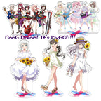 BanG Dream! Acrylic Standing  Anime Fans Game Stand Poppin'Party Hanazono Tae Kokoro Tsurumaki Yukina Minato Roselia Hazawa Gitf