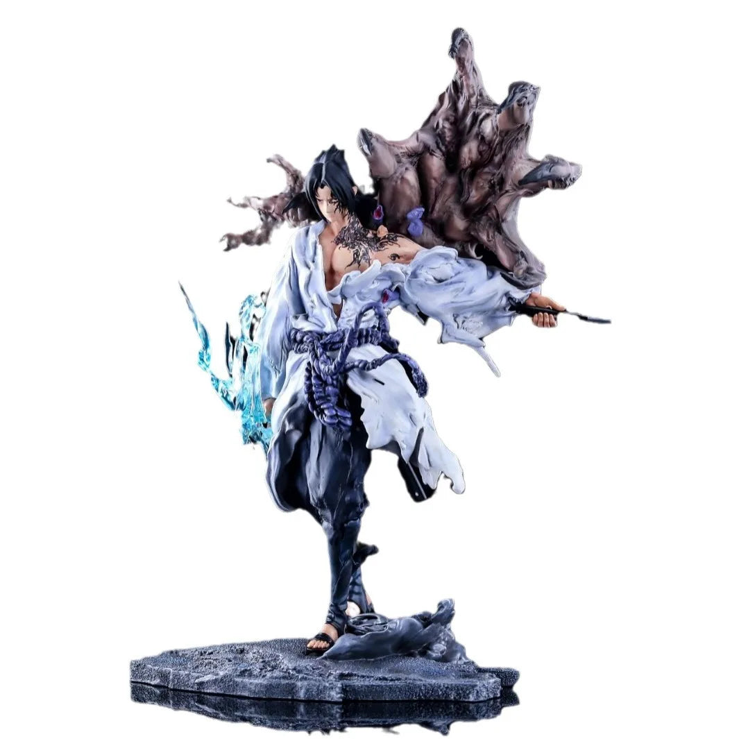 Tiemu Uchiha Sasuke Hatake Kakashi Anime Figure GK Action Figurine Pvc Statue Model Doll Desk Decora Toy Christmas Gift