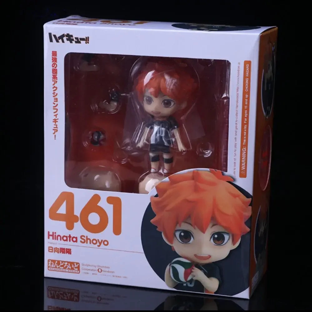 Figure Haikyu Hinata Anime Shoyo #461 Kageyama Tobio #489 Tooru Oikawa #563 Kozume Kenma #605 Cute Action Sport Kids Toys Doll