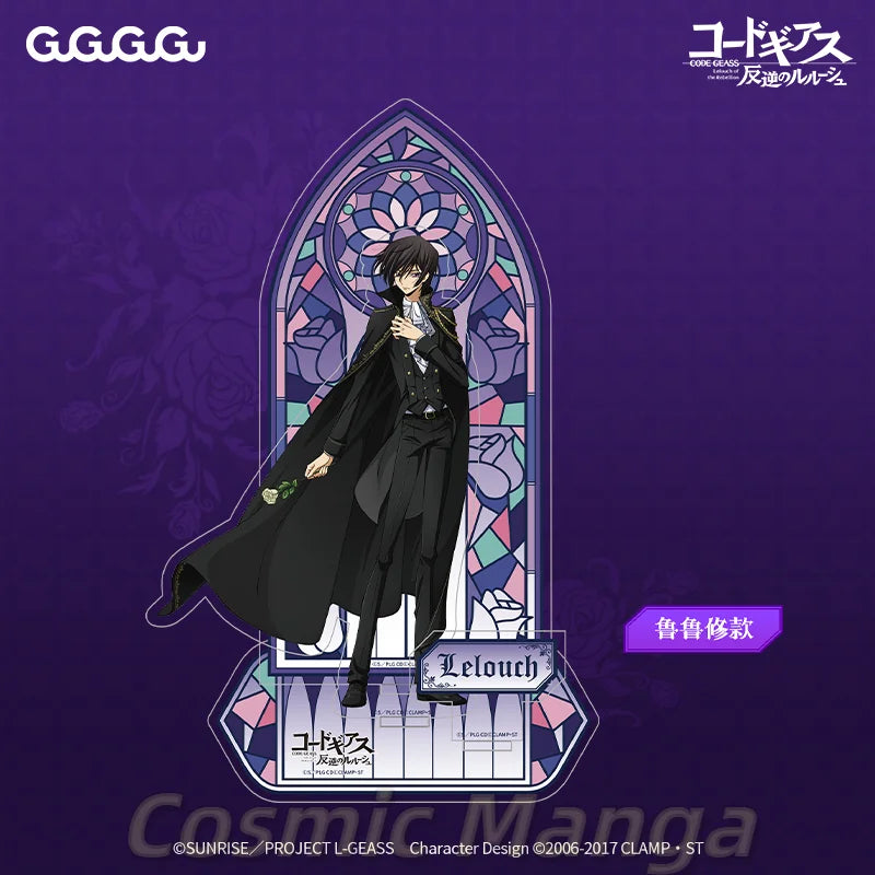 Code Geass Lelouch Lamperouge C.C. Acrylic Stand Figure Desktop Collection Cosplay Standing Sign Collection Game Anime