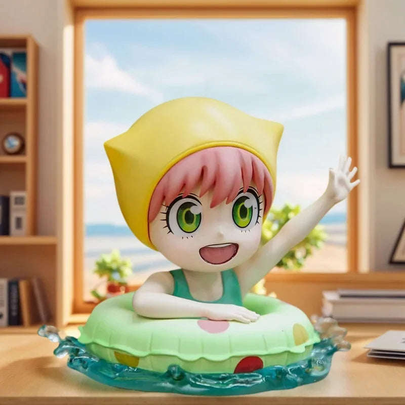 Anime Anya Spy×family Anya Forge Figures Cos Uchiha Itachi and Pain Figurine Model Naruto PVC Cute Collection Peripheral Toys