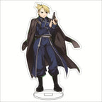 Anime Fullmetal Alchemist Acrylic Stand Action Figure PVC Desktop Stand Model Toy Christmas Gif