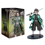 In Stock 16CM Anime Demon Slayer Kimetsu No Yaiba Figure Kamado Tanjirou Action Figure Agatsuma Zenitsu Nezuko PVC Model Toys