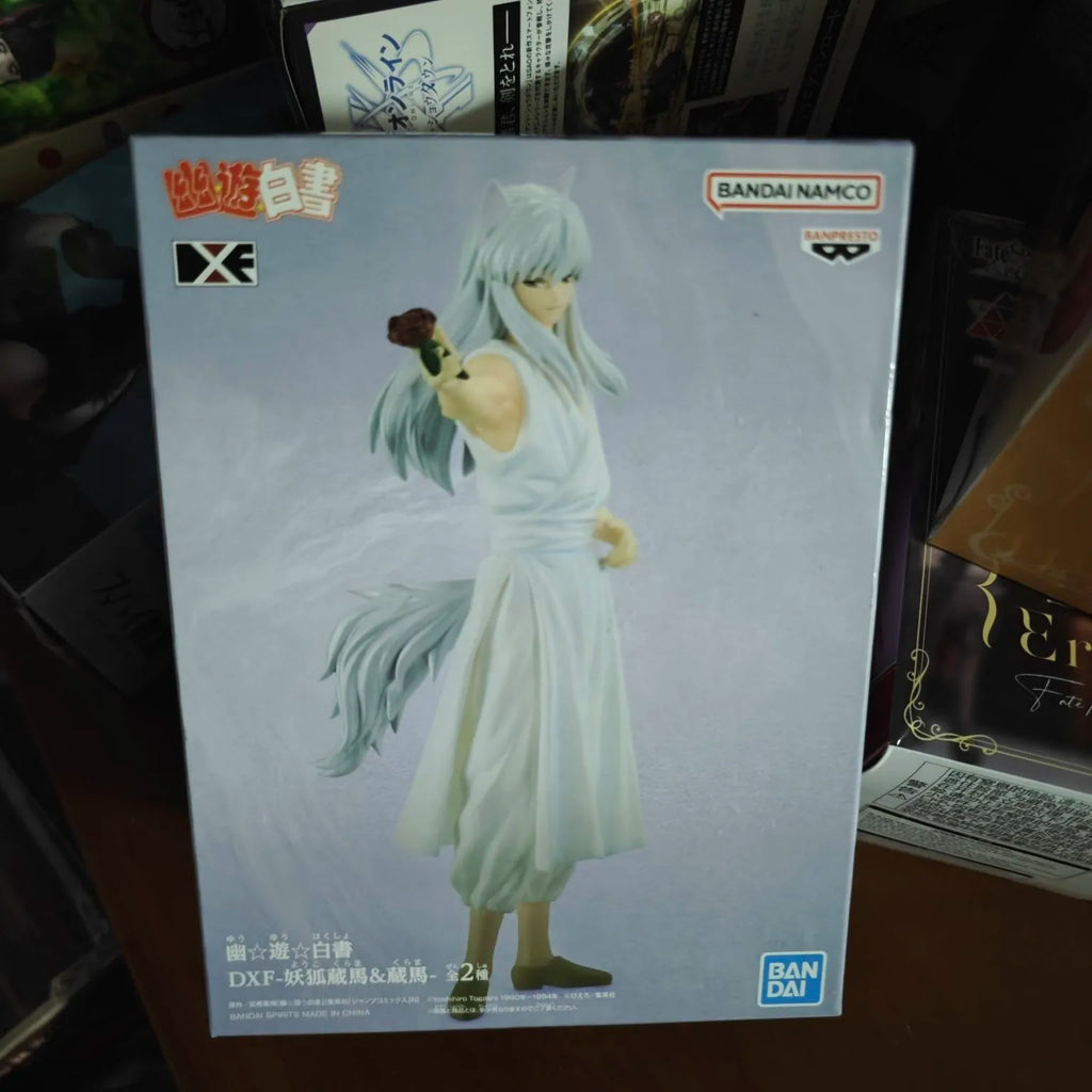 100% original Bandai Yu Yu Hakusho Dark Martial Arts Club Yusuke Hiikage Kuwahara Kurama movable figure model doll new box