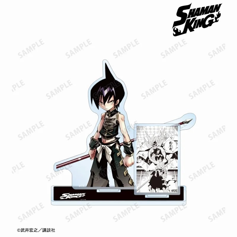 SHAMAN KING Standing wholesale Doll Cosplay Fans Gift 15CM HD Acrylic Stands Model Collect Toy Figure Anime
