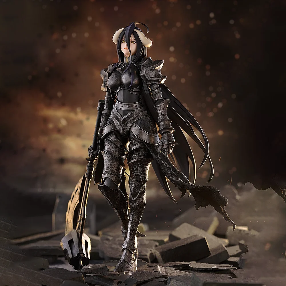 100% Original Good Smile Company Pop Up Parade  Overlord - Albedo Armor Ver., L Anime Figure Action Figure Model Decoration