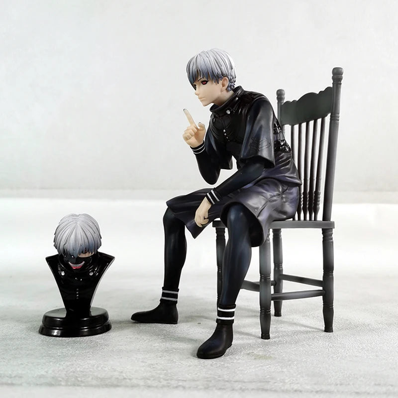 Kaneki Ken Figures Tokyo Ghoul Figure Anime Peripherals Statue Pvc Two Headed Models Collection Statue Toys Girls Birthday Gifts