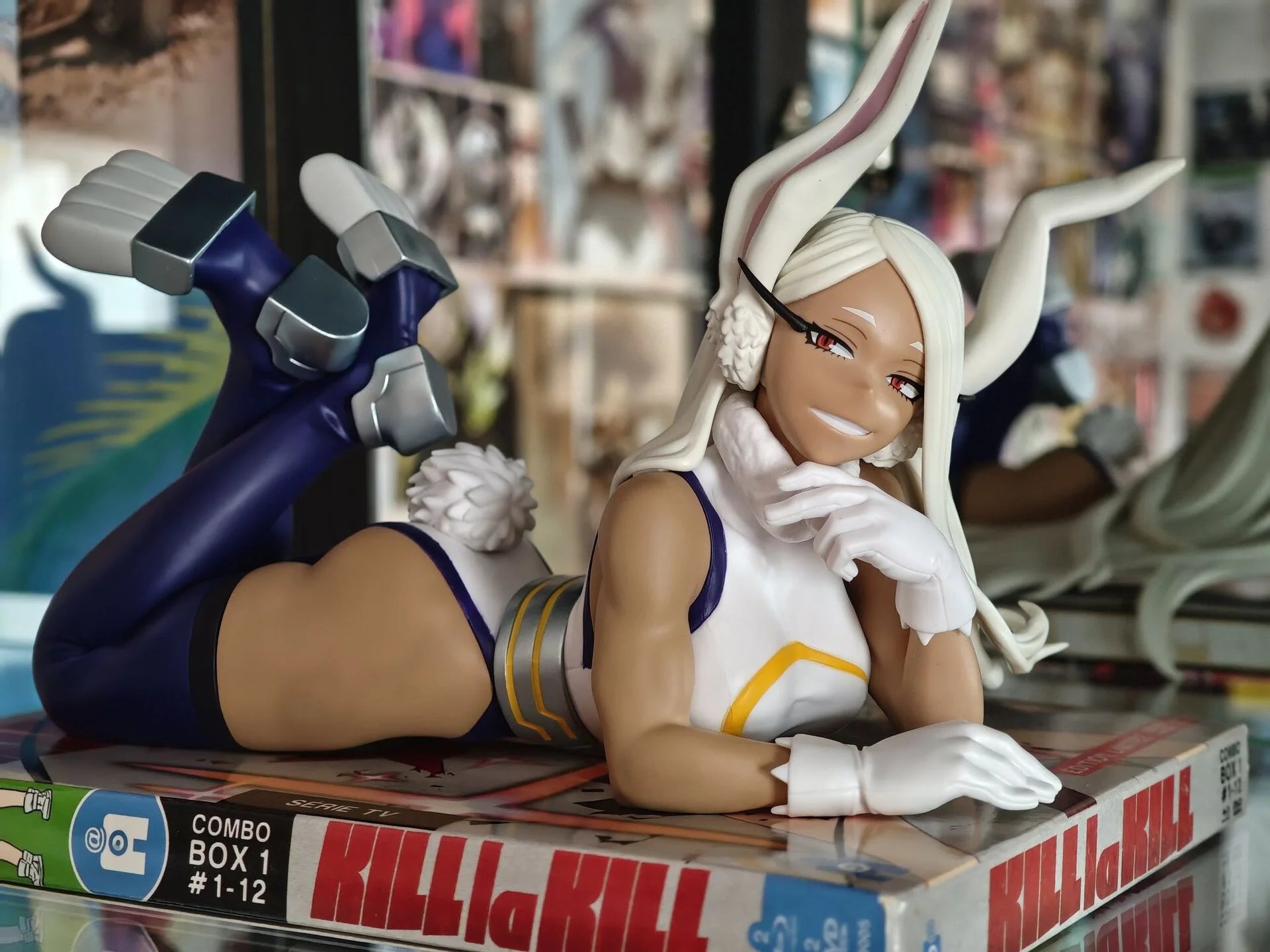 Original Banpresto Boku no Hero Academia Anime Mirko Anime Figure Action Figurine Model Figuarts Collector Decoration