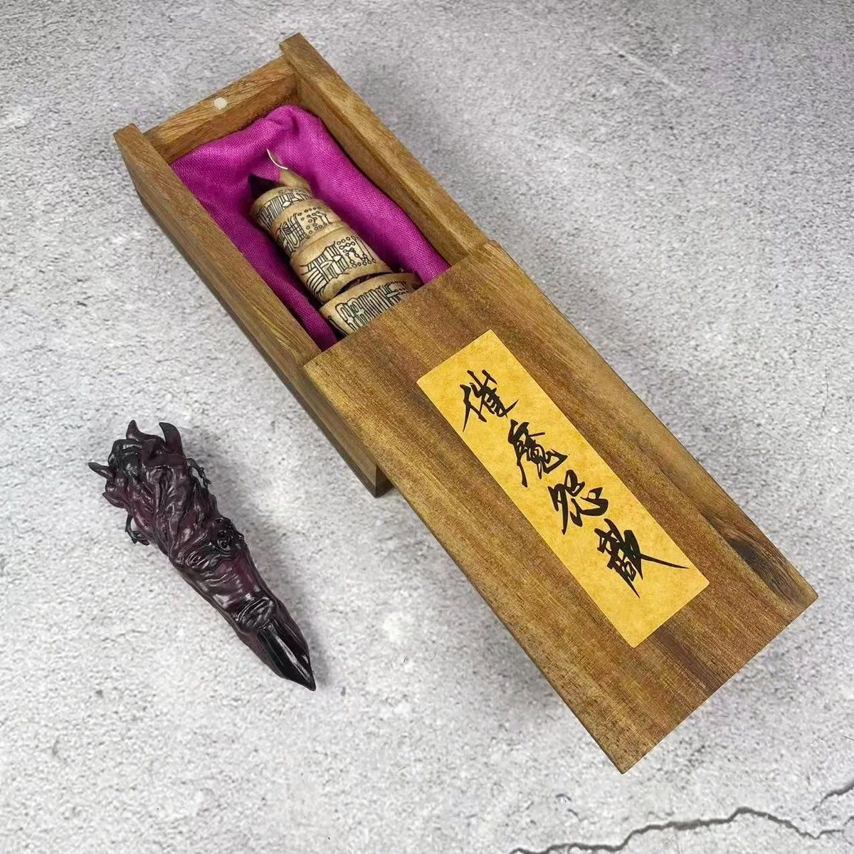 Ryomen Sukuna Figurine Anime Cursed Finger Statue Jujutsu Kaisen Box Sculpture Livingroom Decor Home Ornament House Accessories