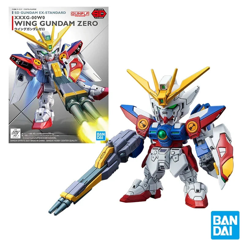 Bandai GUNDAM Action Figure SDEX Series Model Kit RX-78-2 Aile Strike Exia 00 Gundam Unicorn Astray Red Frame Barbatos Model