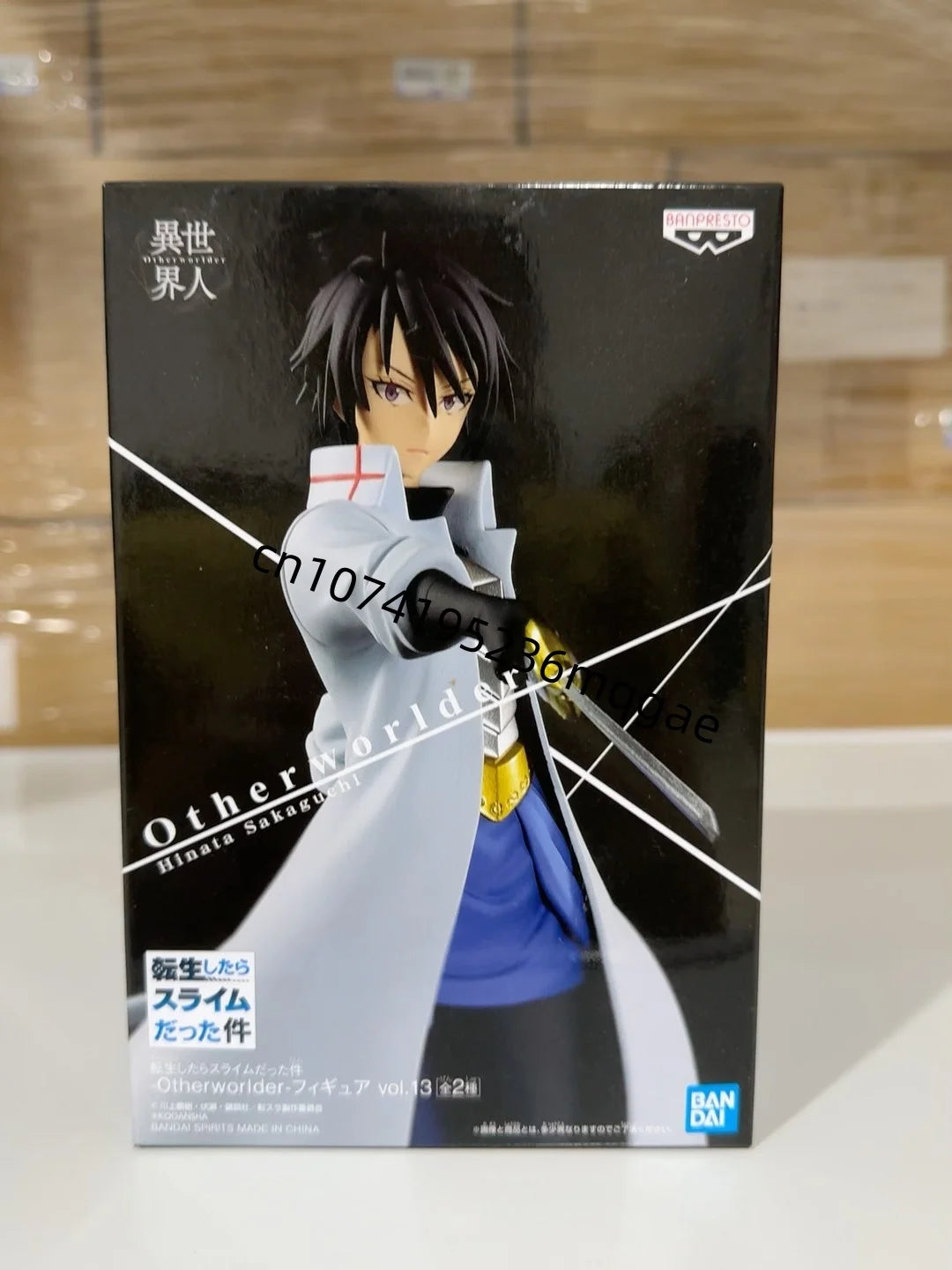 Bandai That Time I Got Reincarnated As A Slime Otherworlder Rimuru Tempest Veldla Sakaguchi Hinata Anime Action Figures Model