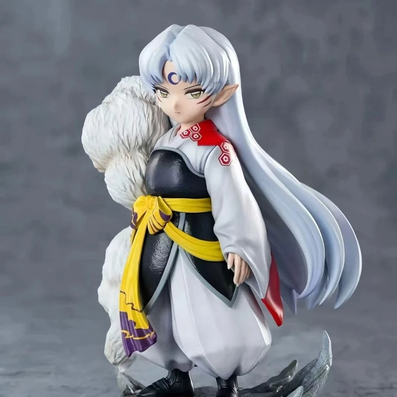 Anime Inuyasha Figure Sesshoumaru Figures Bakusaiga Sesshoumaru Figurine Model Statue Doll Collection Decoration Toys Gifts