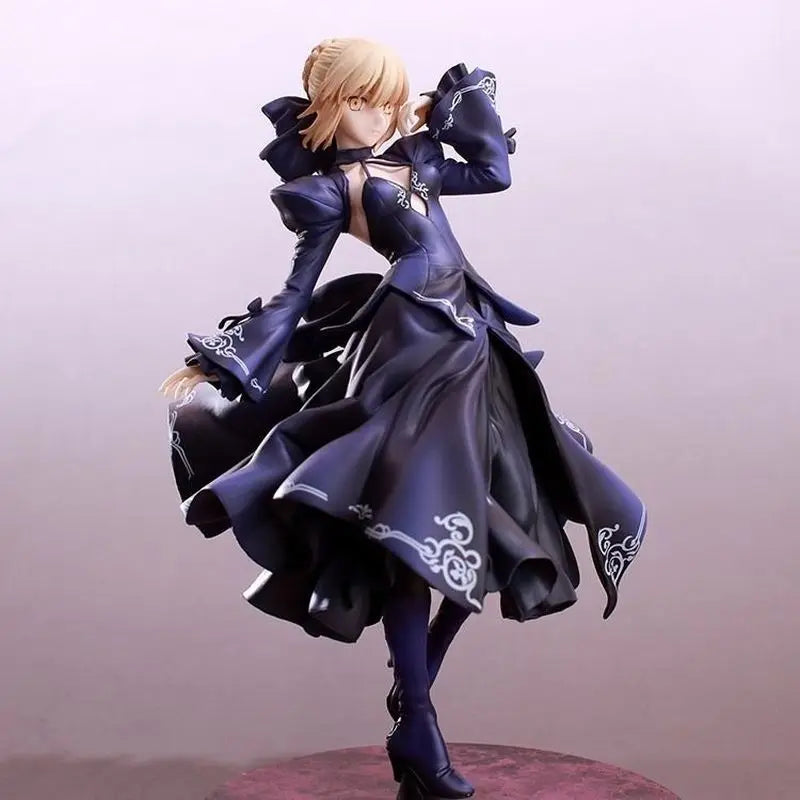 24cm Fate Grand Order Altria Pendragon Saber Alter Anime Girl Figure Model Statue Boy Collection Desktop Decoration Ornament Toy