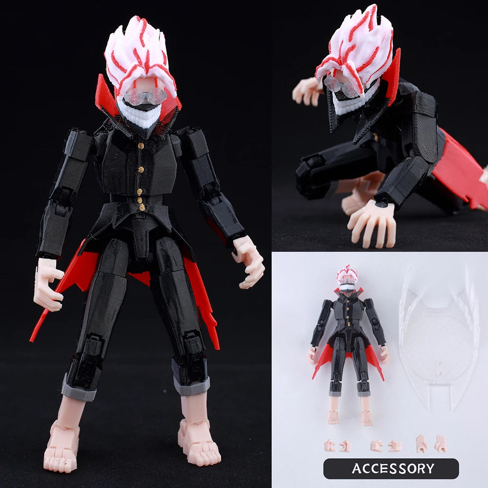 3d Printed Dummy13 Jujutsu Kaisen Ryomen Sukuna Action Figure Anime Model Toys Multi-Jointed Poseable Collectible Toy Gift