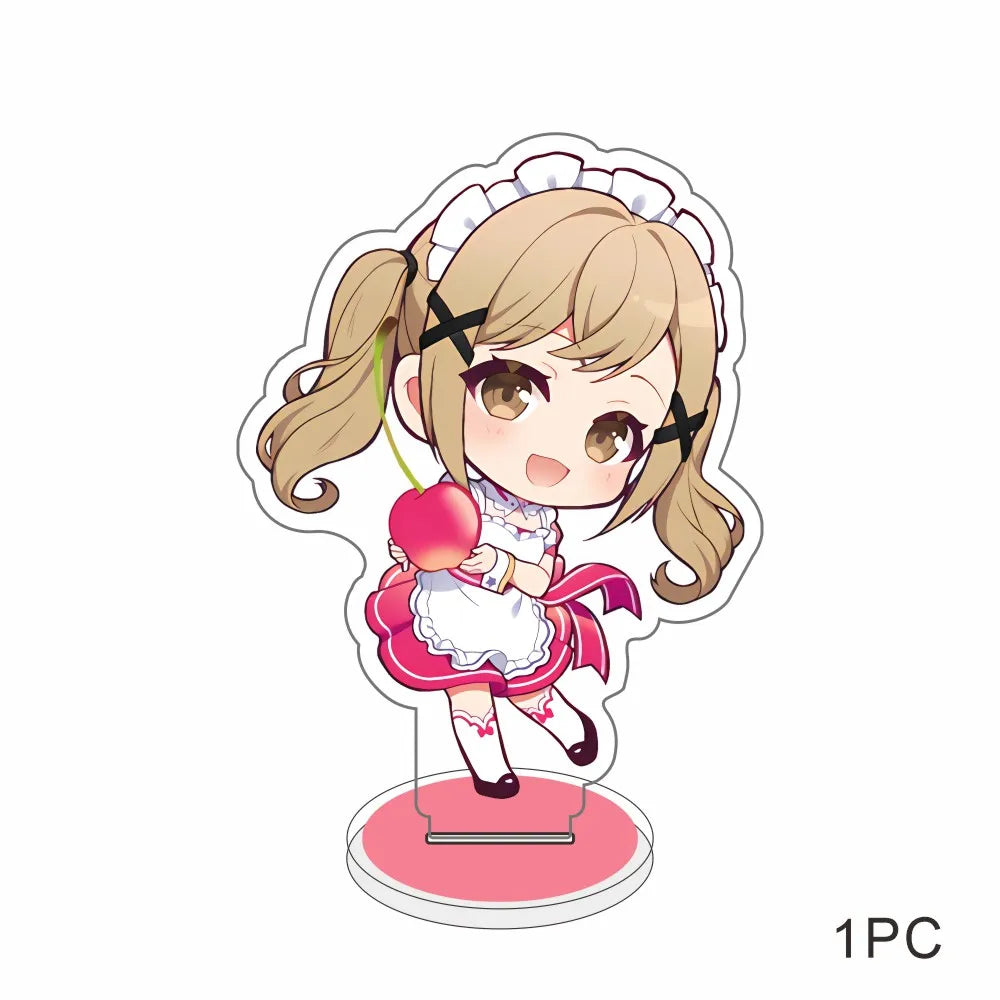 BanG Dream!  Anime Acrylic Figures Stand Model Friends Keychain Fans Gifts Sakiko Soyo Display Keychain Ornaments Sweet Girl