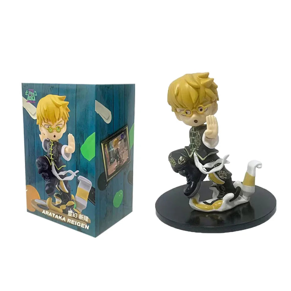 New In Stock Bushiroad PalVerse Pale. Mob Psycho 100 III Shigeo Kageyama Arataka Reigen Anime Figure Toys Kwaii Q Ver. PVC Model