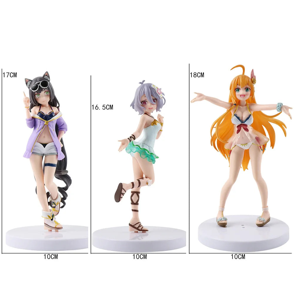 17CM Hot Anime Kokkoro Figure Princess Connect Re:Dive Priconne Natsume Kokoro Swimsuit PVC Action Figure Model Doll Toys