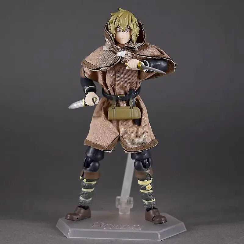 Figma 608 Vinland Saga Thorfinn Thorsson Anime Merchandise Action Figure Boxed Three Headed Sculpture Figurine Desktop Decoratio