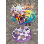 No Game No Life Shiro Figure 28cm PVC Anime Model Toy - Kamiya Yuu Artwork Collection Standing Poker Gift