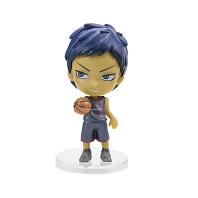 1 Buah Anime Kuroko's Basketball Action Figures Kuroko Tetsuya Kagami Taiga Statue PVC Model Basketball Team Collection Kid Toy