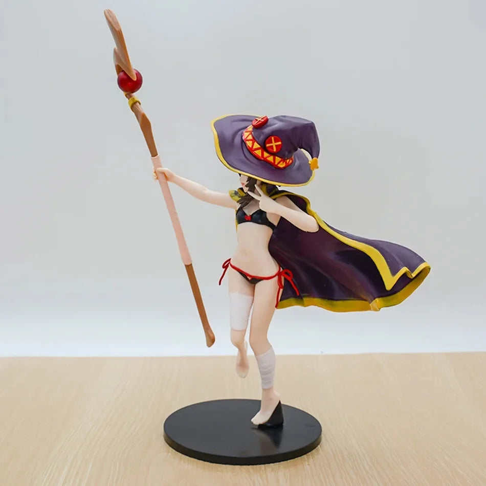 KonoSuba: God's Blessing on This Wonderful World! Megumin the Great Mage Swimsuit Beautiful Girl Figure Model Ornament Gift
