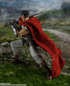 in Stock Original Anime Figure Bandai Berserk Guts S.H. Figuarts Action Figure SHF Toys Collector Model 16CM Doll Gifts