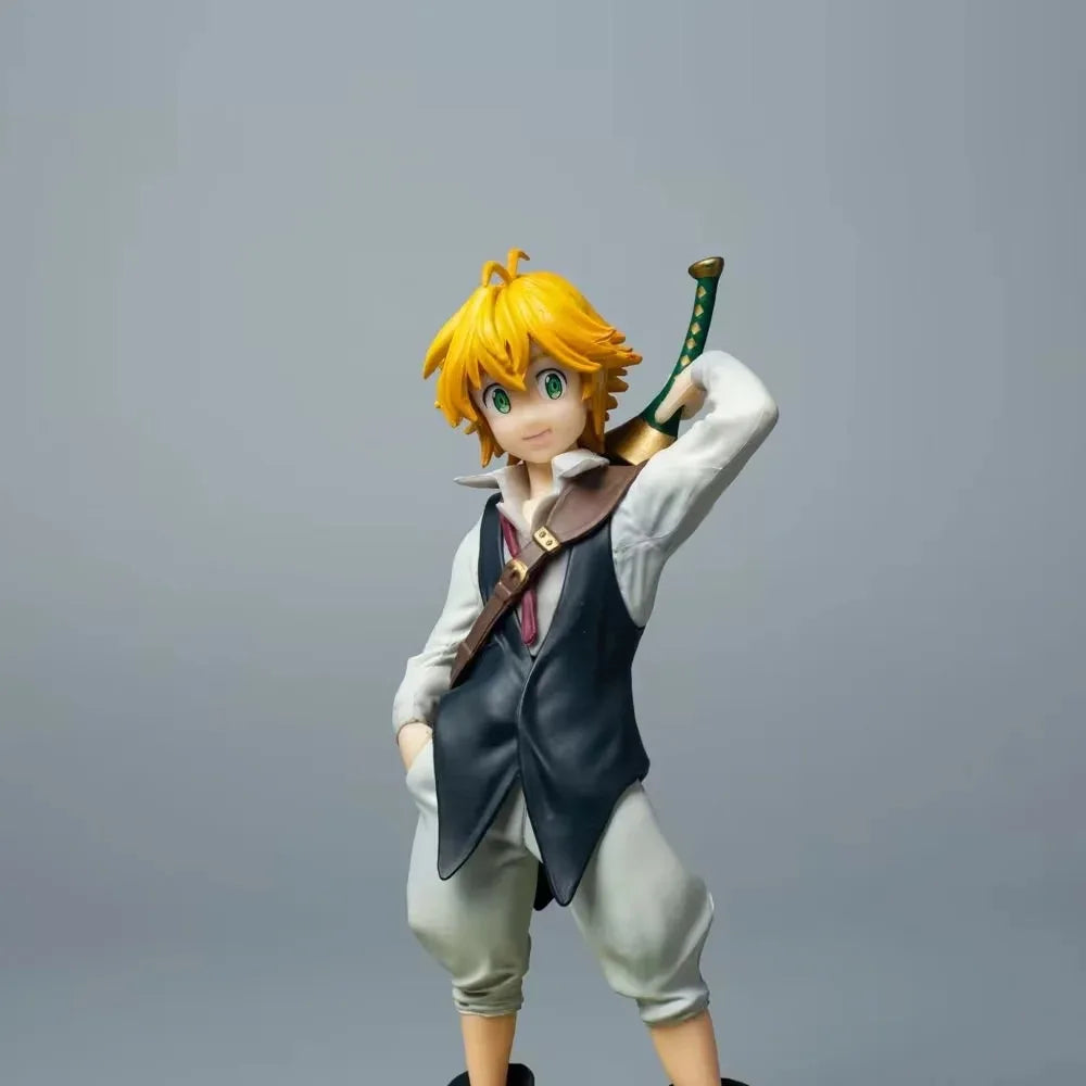 The Seven Deadly Sins Ban Anime Figure POP UP PARADE Dragon's Judgement Meliodas Action Figure Adult Collectible Model Toys