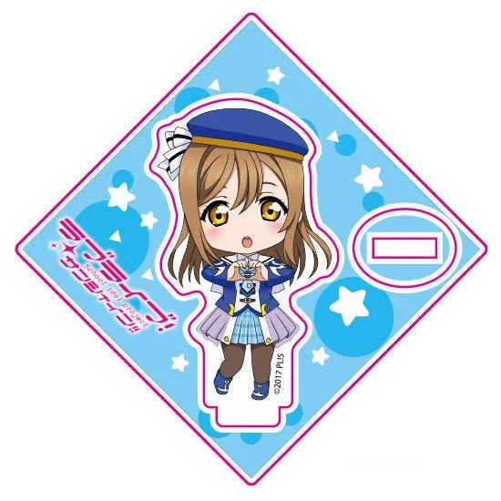 Fans Gifts Popular Anime LoveLive! Sunshine!!HD characters Mini Acrylic Stand Desktop Ornament birthday present Series About10cm