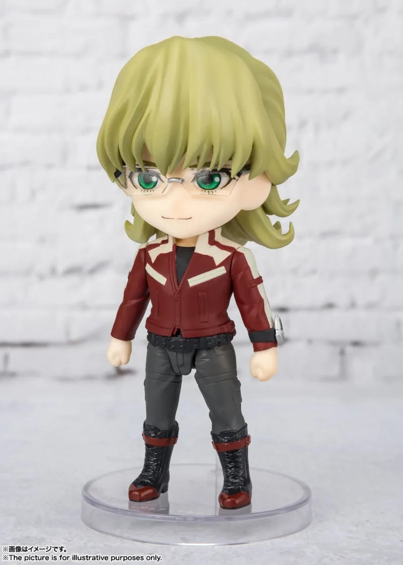Bandai Original TIGER & BUNNY 2 Anime Figure Figuarts mini Barnaby Brooks Jr.Action Figure Toys For Kids Gift Collectible Model