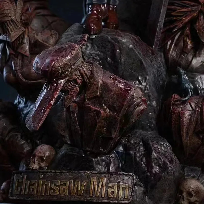 Chainsaw Man Anime Collectible Garage Kit Devil Hunter Makima Figure Sculpture Desktop Decoration Model Pvc Collectible Toy Gift