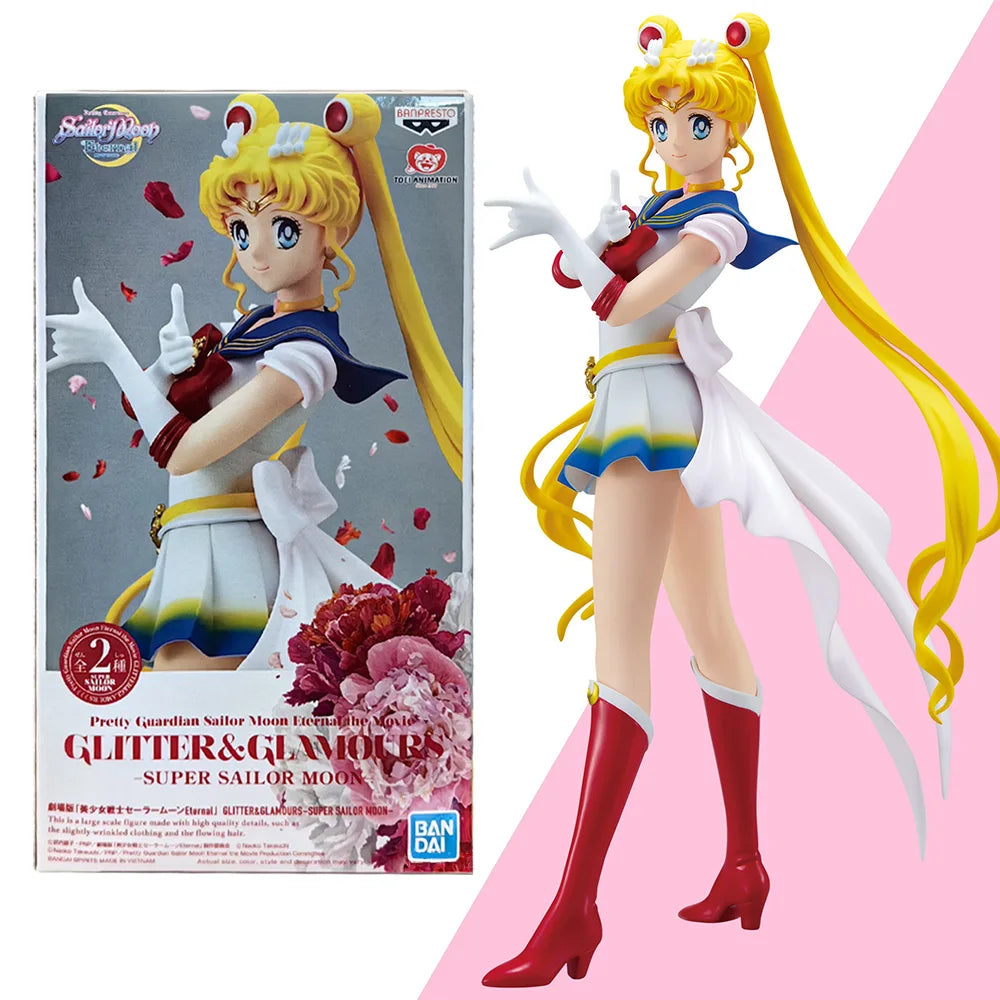 Gekijouban Bishoujo Senshi Super Sailor Moon Figure Eternal Girls Memories Glitter & Glamours A Model Toy Gift Action Figure