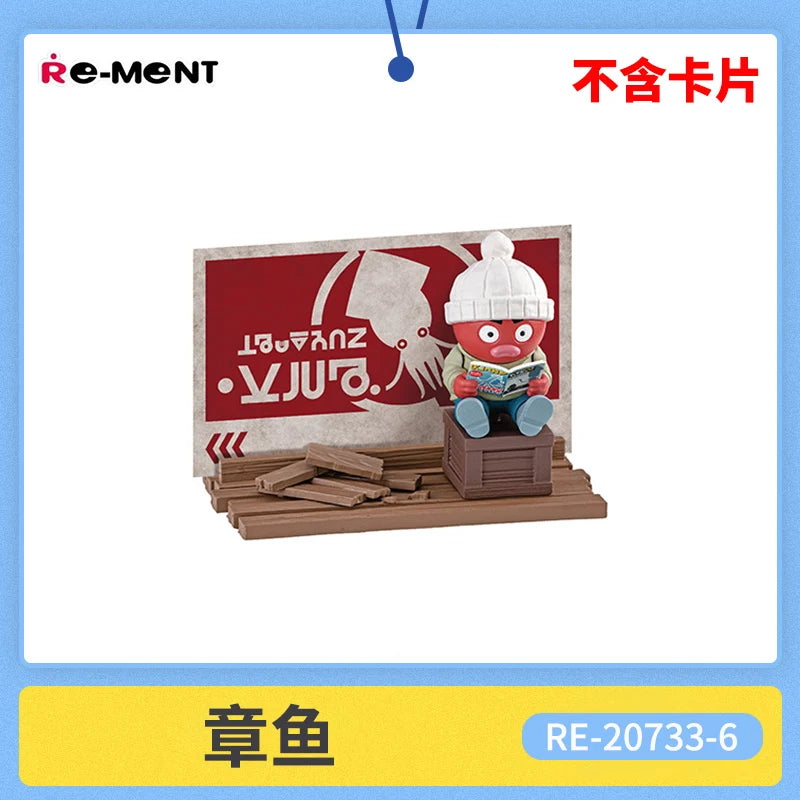 Re-Ment Hunter×Hunter Desktop Collection3 Gon Killua King Of Ants Scene Decoration 6pcs Action Figure Gift