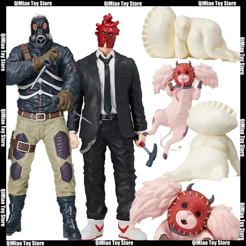 Original Sega Dorohedoro Gyoza Man Fungus Premium Chokonose Figure Surrounding Scenery Anime Figure Model Action Toys
