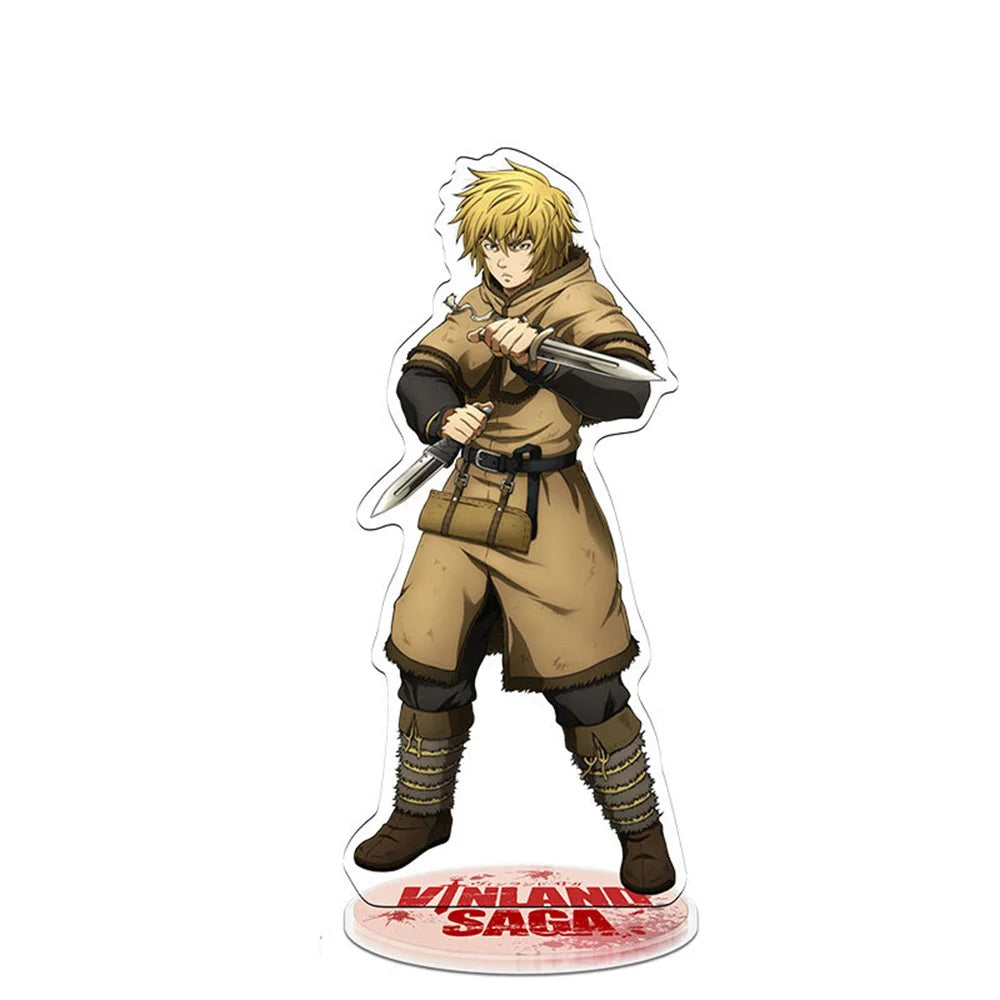 15CM Anime Vinland Saga Acrylic Stand Model Cosplay Charm Characters Ornament Accessories Goods Collection Gifts