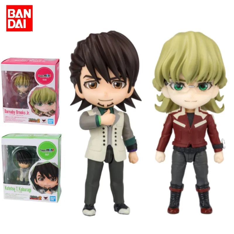 Bandai Original TIGER & BUNNY 2 Anime Figure Figuarts mini Barnaby Brooks Jr.Action Figure Toys For Kids Gift Collectible Model