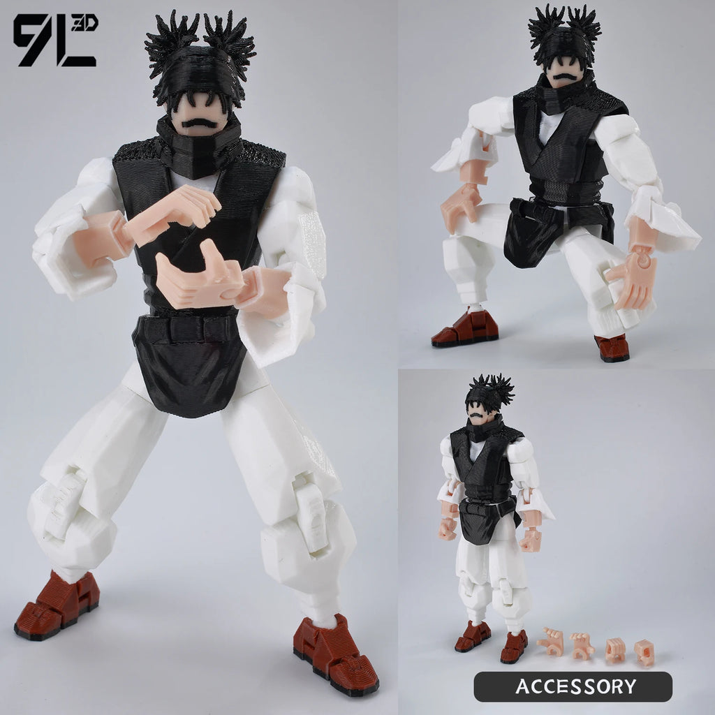 9L3D Lucky13 Gojo Sukuna Jujutsu Fushiguro Toji Gojo Satoru Action Figure Dummy13 T13 Multi-Jointed Collectible Toys Titan13