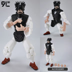 9L3D Lucky13 Gojo Sukuna Jujutsu Fushiguro Toji Gojo Satoru Action Figure Dummy13 T13 Multi-Jointed Collectible Toys Titan13