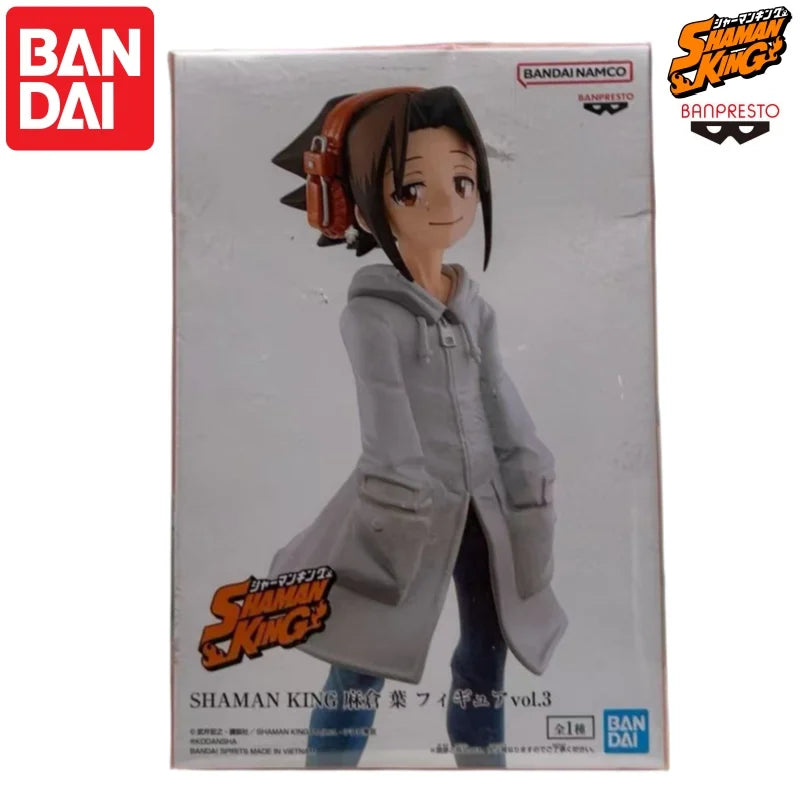 Bandai Banpresto Shaman King Yoh Asakura Vol.3 Statue Undefined Garage Ornaments Anime Characters Action Figure In Stock