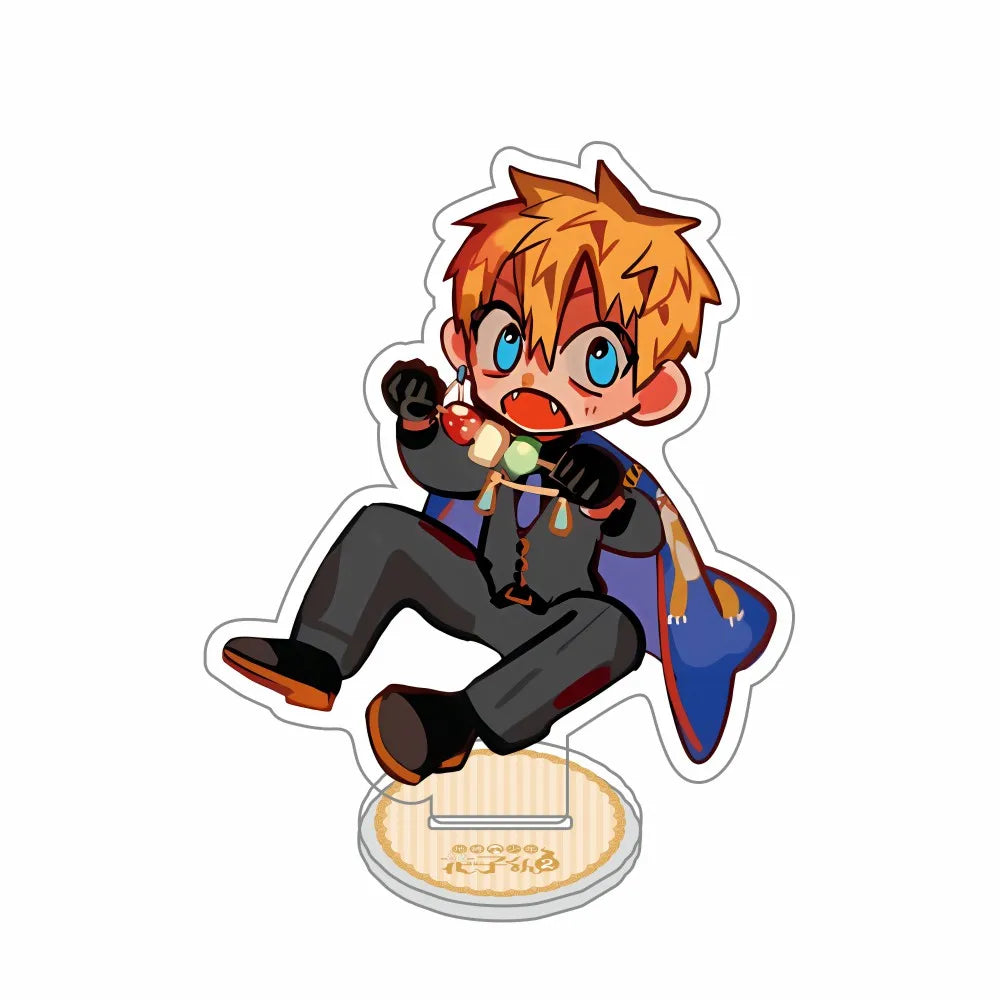 Anime Keychain Toilet-bound Hanako-kun Yugi Amane Yashiro Nene Minamoto Kou Acrylic Stand Model Figure Cosplay Plate Fans Gifts