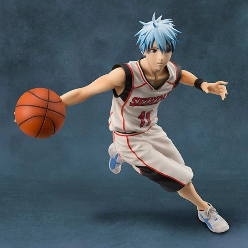 Kuroko's Basketball Kuroko Tetsuya White team uniform 1/8 PVC Action Figure Anime Figure Model Toys Figure Collection Doll Gift