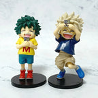 New Arrival My Hero Academia Cartoon Childhood Izuku Midoriya Childhood Katsuki Bakugo Figure Model Decoration Doll Toy Gift
