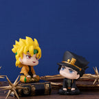 Dio Brando Action Figure JoJo Anime golden world Jotaro Figure Kawaii Q edition Look up Figurine Collectible Model Doll Toy Gift