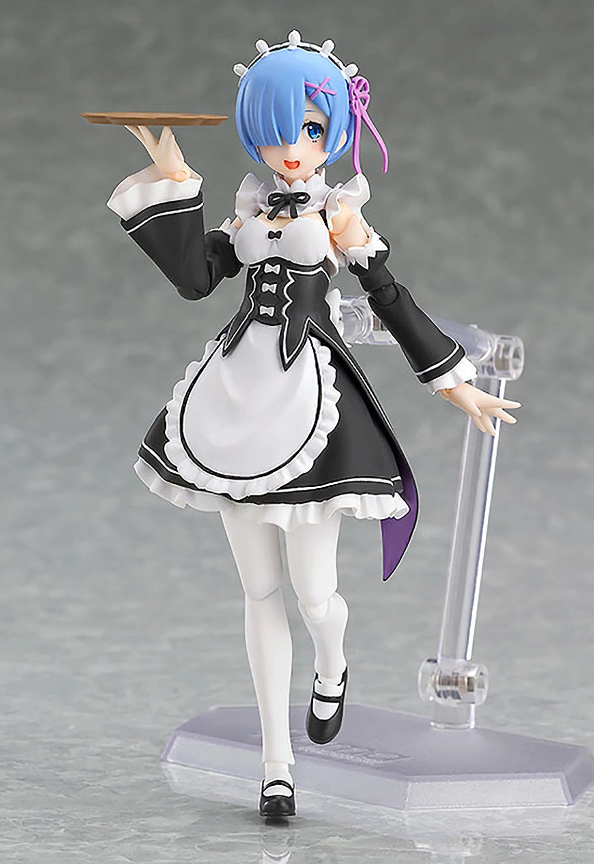 Original Genuine Max Factory Action/Dolls Figma (#346) Re:Zero Kara Hajimeru Isekai Seikatsu Rem H=130mm Anime Action Figure