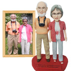 Custom Bobblehead Figure – Full Body Personalized Doll from Your Photo | Unique Family & Anniversary Gift